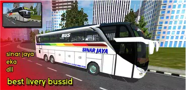 Livery Skin BUSSID SHD HD DAN XHD