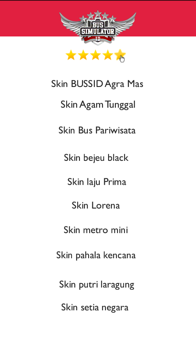 Livery Bussid Shd Laju Prima / Skin Bussid Laju Prima
