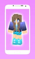 skins girls for minecraft pe Affiche