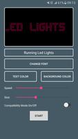 Running Led Lights poster