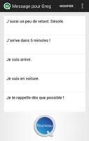 Quick Message : le SMS rapide تصوير الشاشة 1