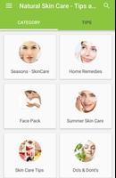 Natural Skin Care Beauty Tips & Homemade Remedies capture d'écran 1