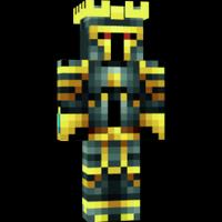 King Skin For MINECRAFT poster