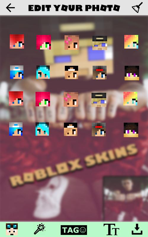 Roblox Skins Editor For Android Apk Download - roblox skin maker pc