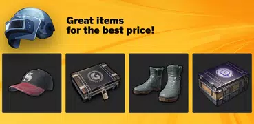 Items for PUBG - Crate, Weapon, Skin Shop