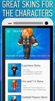 Skins for Minecraft PE पोस्टर