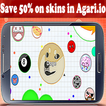 Save 50% on skins in Agari io