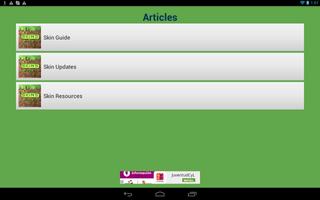 برنامه‌نما Skins for Minecraft PE 0.14.0 عکس از صفحه