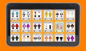 Skins Minecraft Pe For Tablet ポスター
