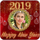 Happy New Year Cadres photo 2019 icône
