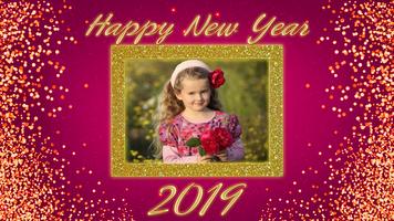Happy New Year Cadres photo 2019 capture d'écran 1
