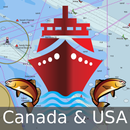 Canada:Marine Navigation Charts &Lake Fishing Maps APK