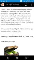 Guide For Clash Of Clans (COC) capture d'écran 2