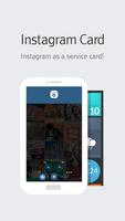 Service Card for Instagram Affiche