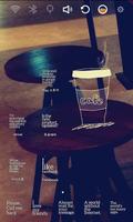 Lonely cafe Launcher Theme تصوير الشاشة 2