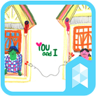 You and I Launcher theme أيقونة