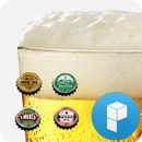 Beer Bottle Caps Theme APK