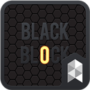 Black Block Launcher theme APK