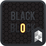 Black Block Launcher theme icon