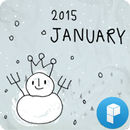 January Calendar Theme APK