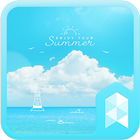 Enjoy your summer Launcher theme أيقونة