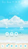 Enjoy your summer Launcher theme ảnh chụp màn hình 3