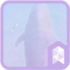 Fantasy Ocean Whale Widgetpack Launcher theme icône
