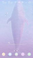 Fantasy Ocean Whale Widgetpack Launcher theme Affiche