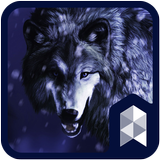 Ice Wolf theme icône