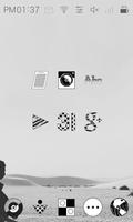 Gray day Launcher theme ảnh chụp màn hình 2