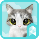 Gurumi Sugar Cat Live theme APK