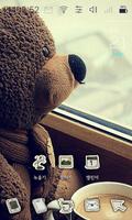 Loneliness of the teddy bear poster