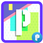 Initial P Launcher Theme ikona