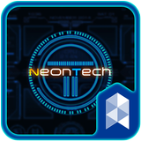 Neon Tech GIF icon theme biểu tượng