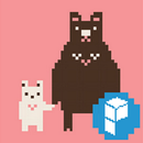 Pixel Art - Brown Bear Theme APK
