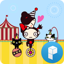 Circus of Pucca Launcher Theme APK