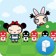 download Pucca in Alice Launcher Theme APK