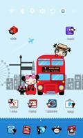 Pucca in London Launcher Theme スクリーンショット 1