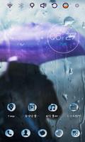 Rain and You Launcher Theme Affiche
