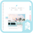 Emotion Travel diary Launcher theme