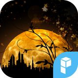 Wish upon a full moon theme biểu tượng