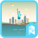 Afternoon in New York theme APK
