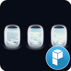 Plane Window Launcher Theme アイコン