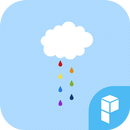 Colorful Cloud launcher theme APK