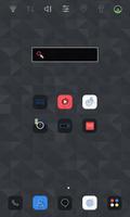 Poster Dark & Simple launcher theme