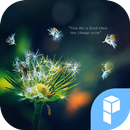 Flower seeds fly off theme APK