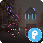 In The City launcher theme icon