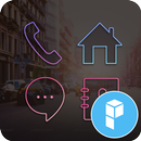 In The City launcher theme APK