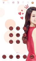 برنامه‌نما Lovely sulhyeon launcher theme عکس از صفحه