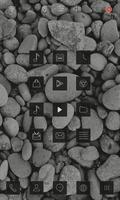 Mono Stone Launcher theme ảnh chụp màn hình 1